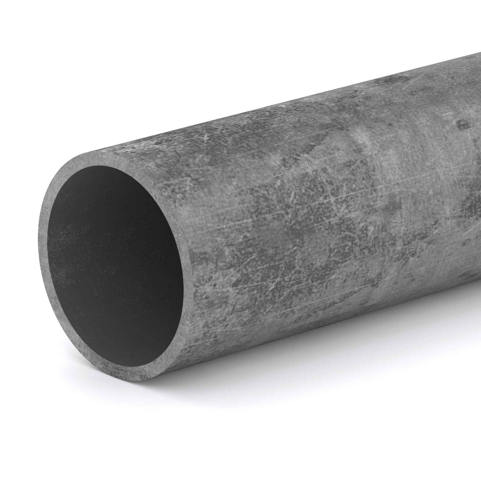 Tube rond en acier non plaqué, 1'' x 48''