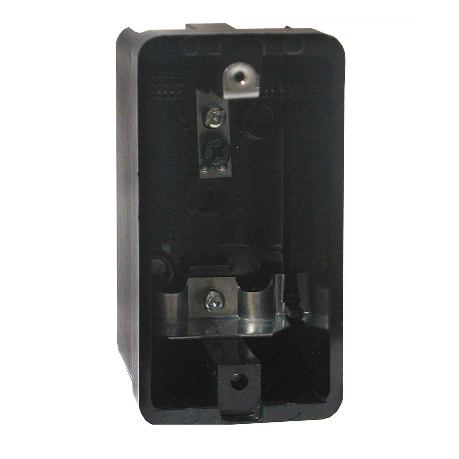 Boîte utilitaire en noir, 2"