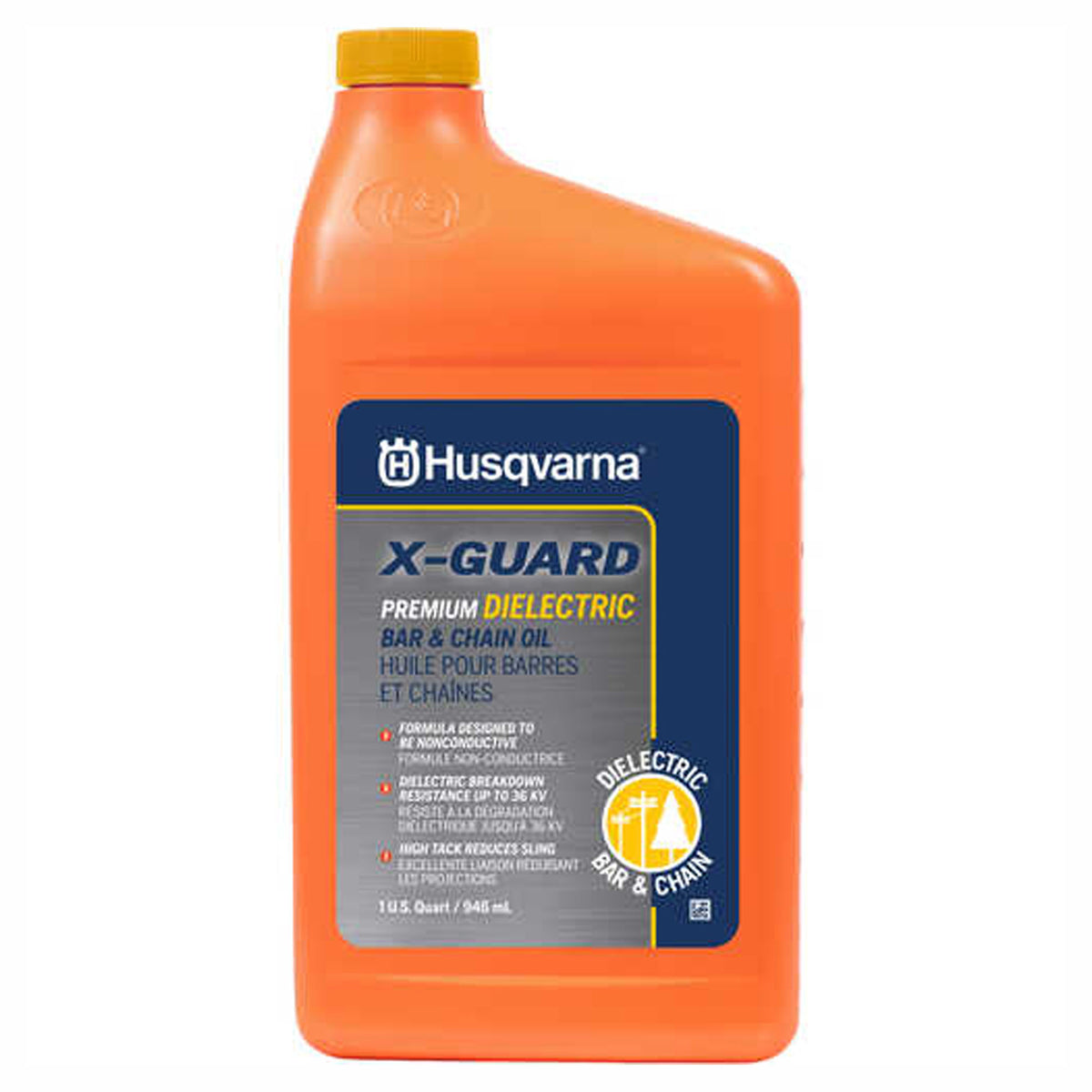 Huile pour barres et chaînes X-Guard, 946 ml (Premium diélectrique)