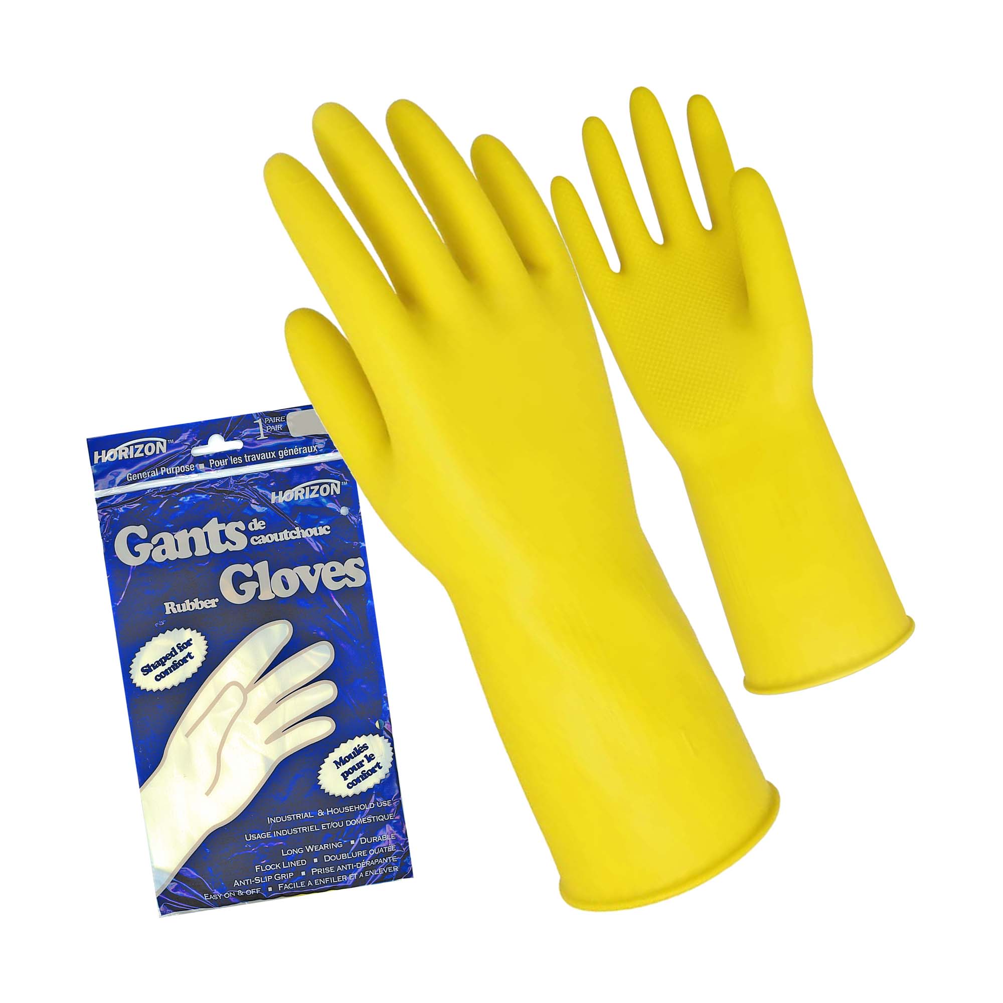 Gants de caoutchouc pour travaux légers, petit