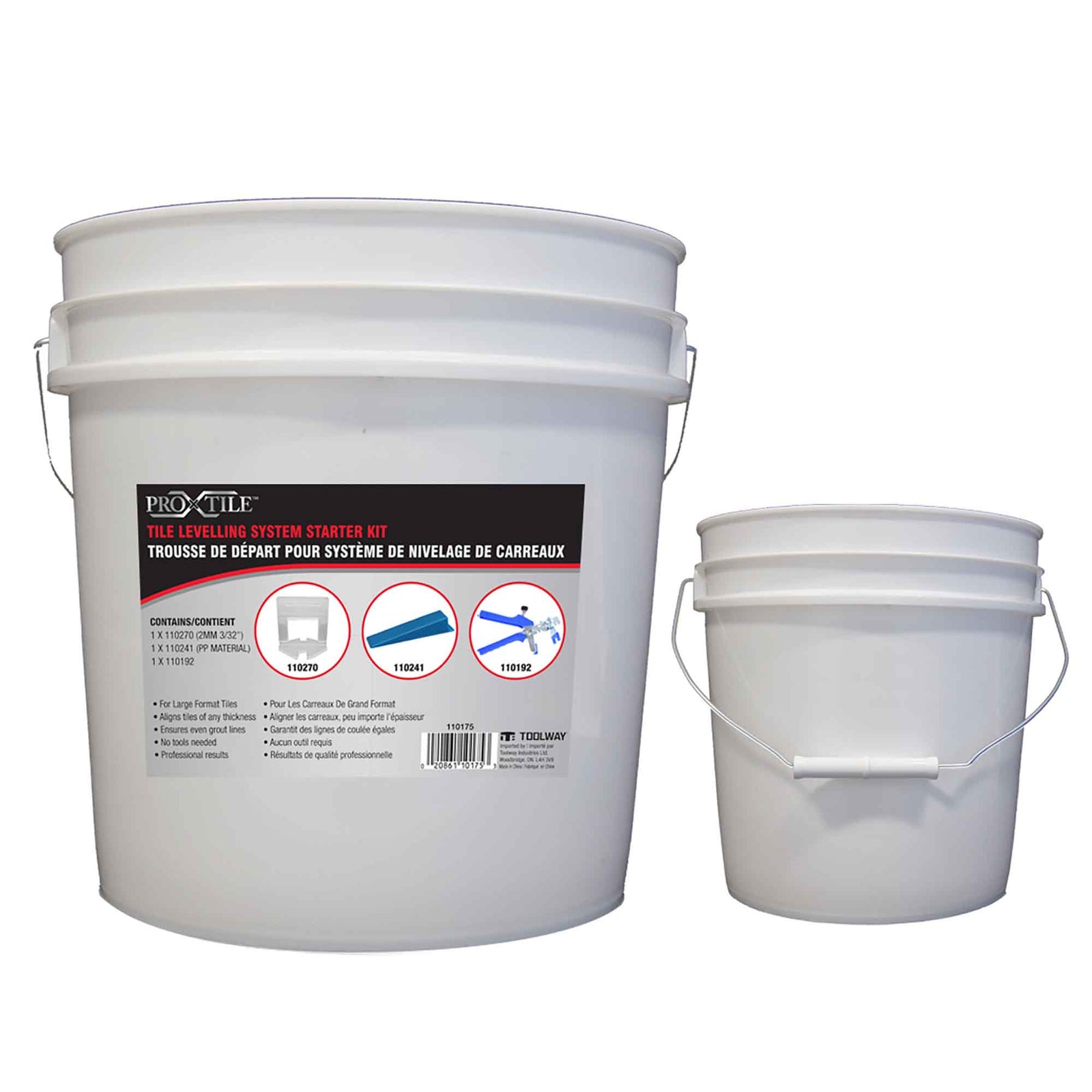 Trousse de départ pour système de nivelage de carreaux