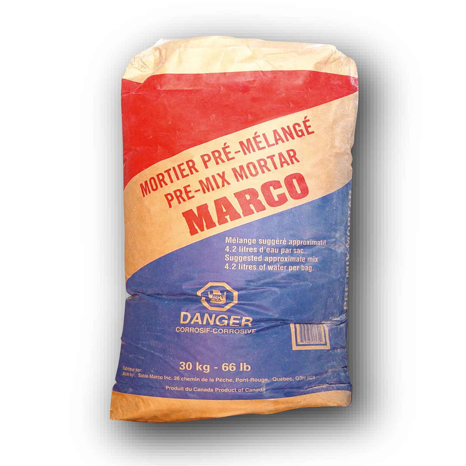 Mortier pré-mélangé, 30 kg