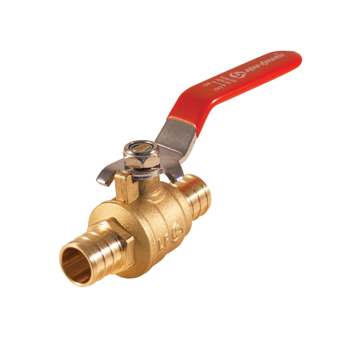 Valve à bille en laiton, 3/4'' PEX