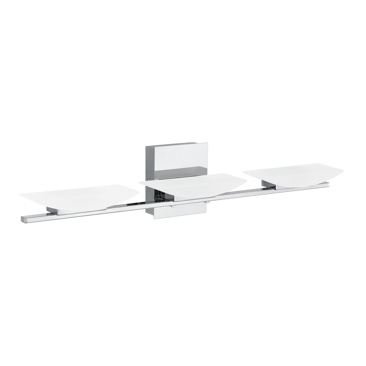 Luminaire mural Metrass 3, chrome