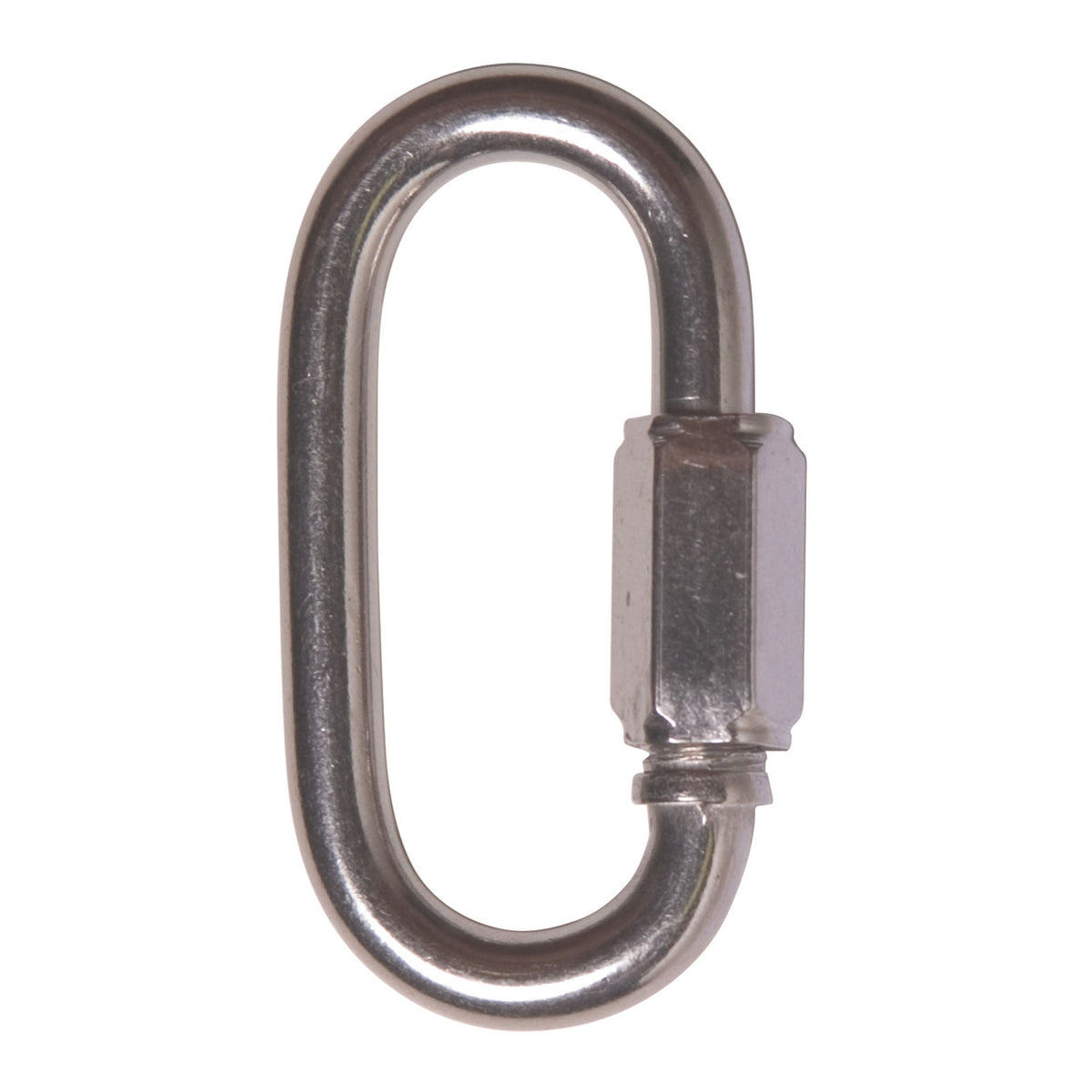 Maillon rapide en acier inoxydable, 3/16''