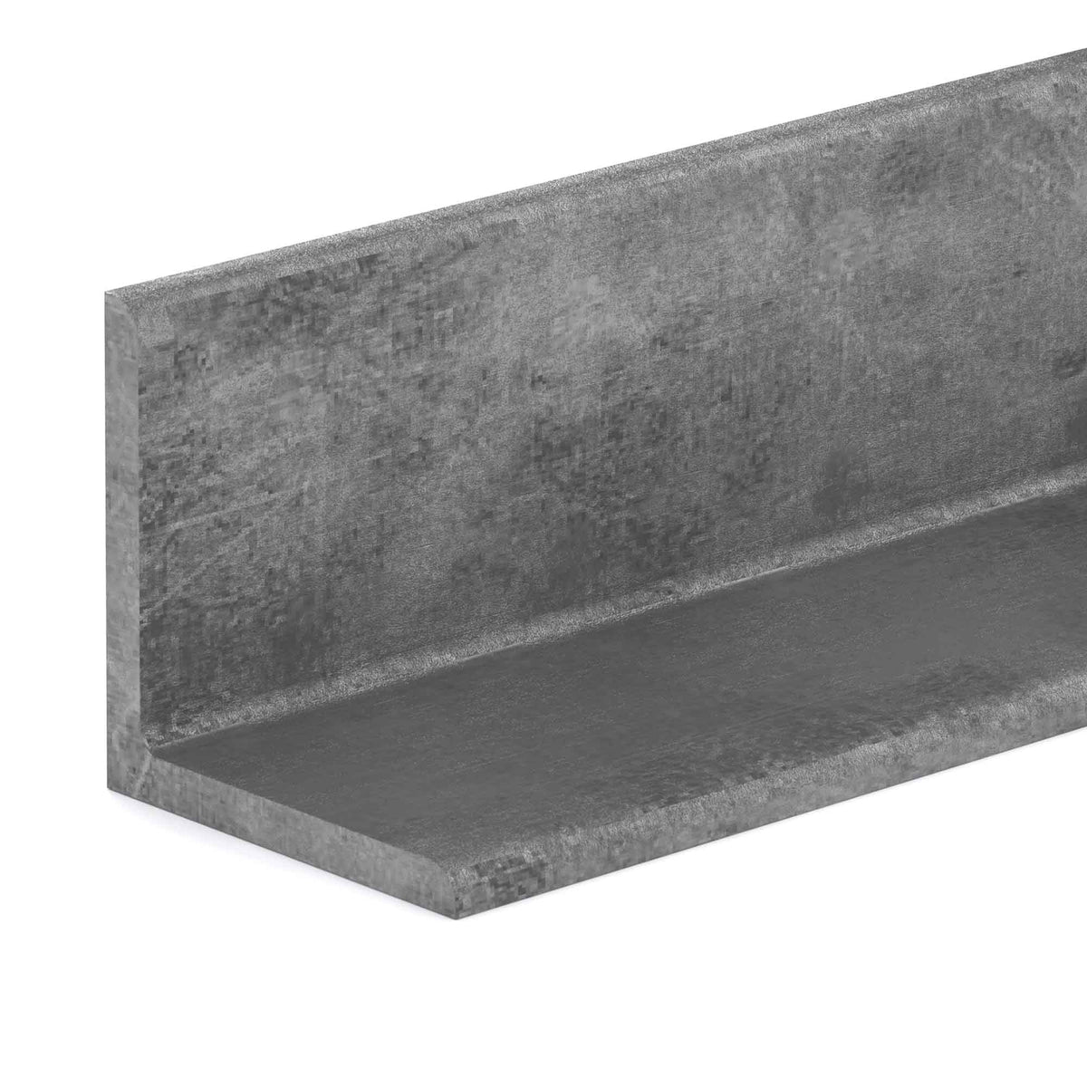 Angle en acier non plaqué, 1/8'' x 3/4'' x 72''