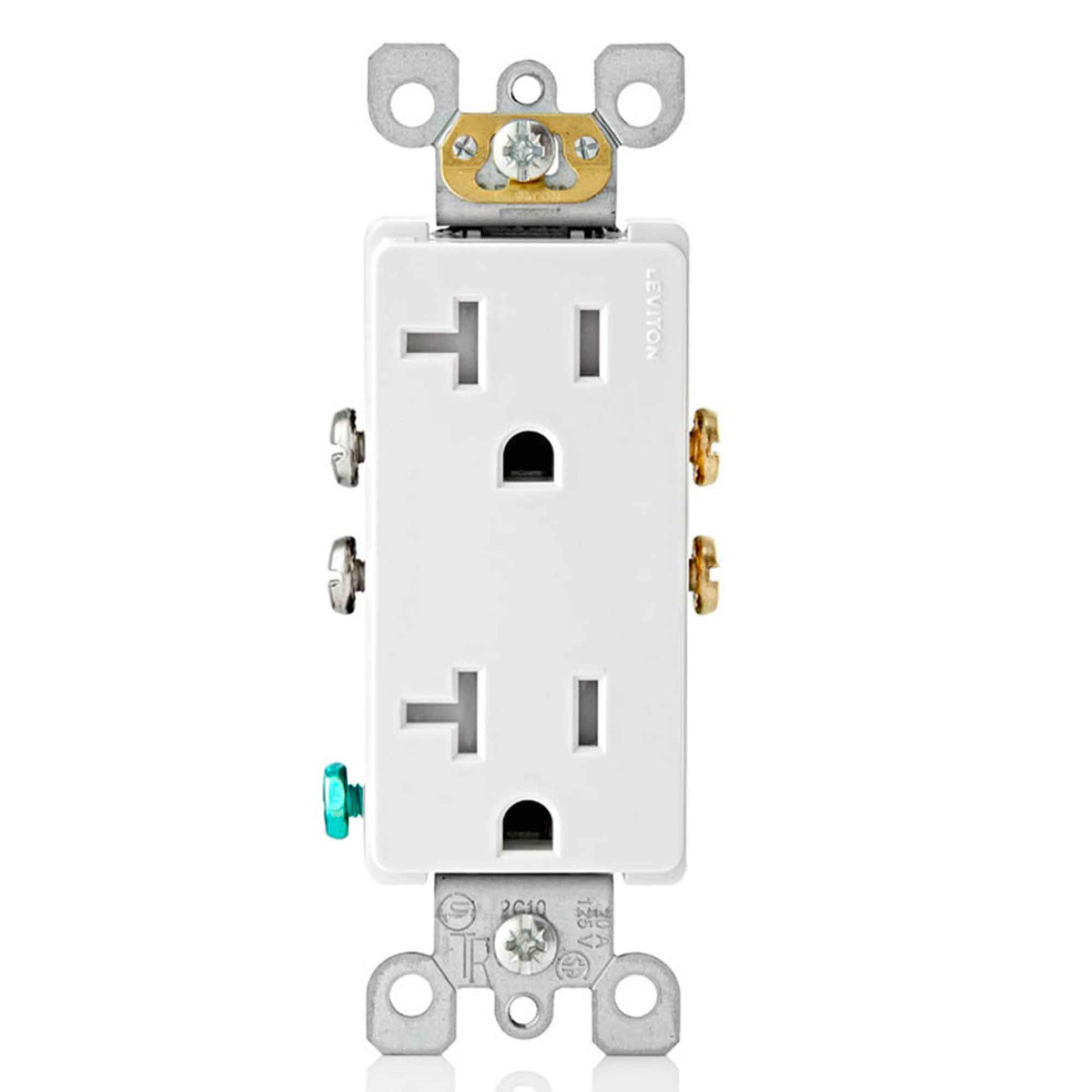 Prise Decora de 20 A / 125 V, blanc