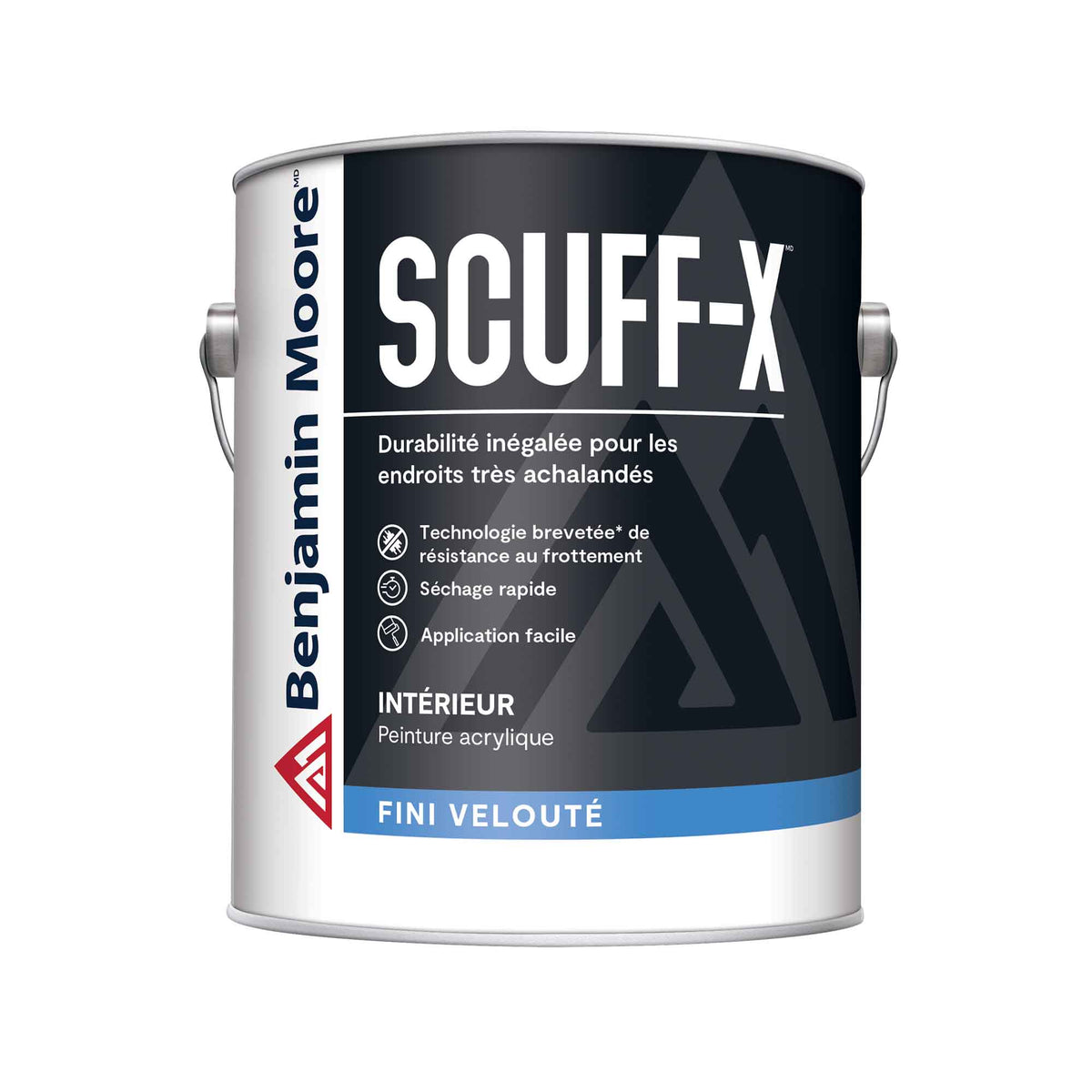 Scuff-X Peinture d’intérieur au latex velouté base 2, 3,79 L