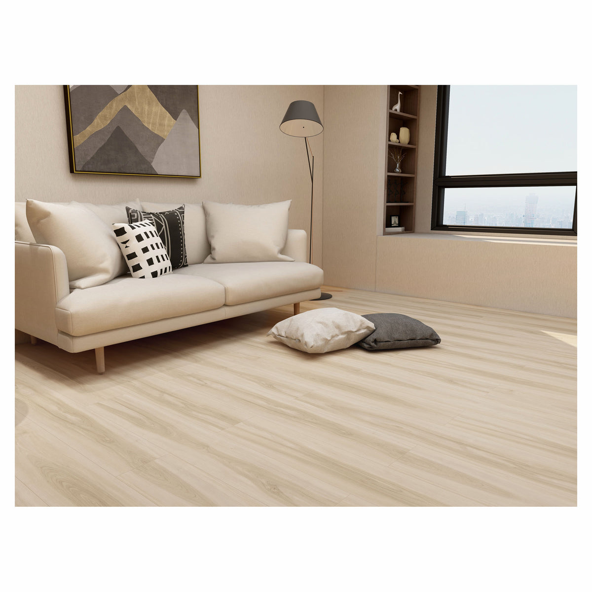 Plancher laminé AC3 ILLUSION Luzia, 12,3 mm (17,26 pi²)