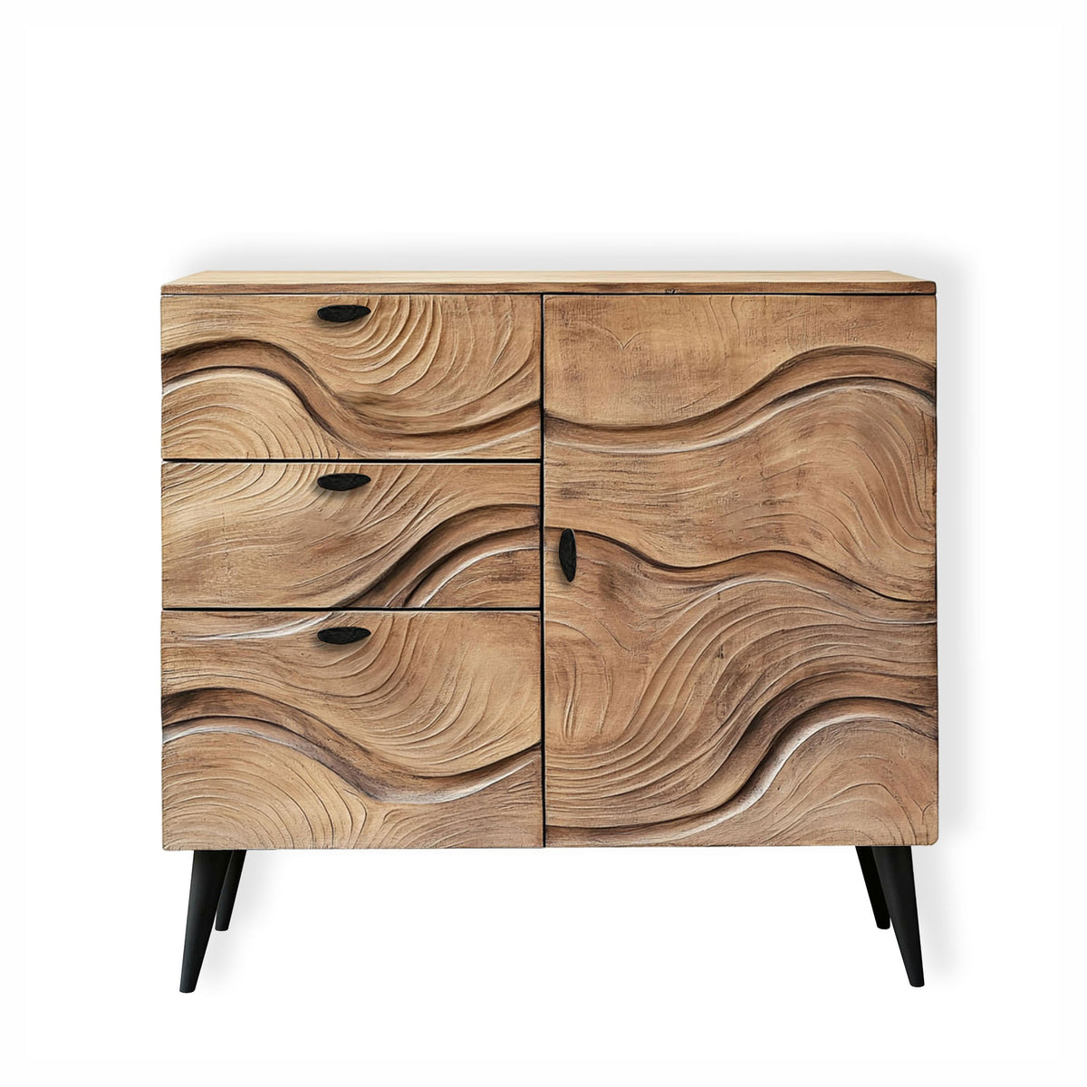 Buffet à 1 porte et 3 tiroirs, 31-1/2" x 15" x 31"