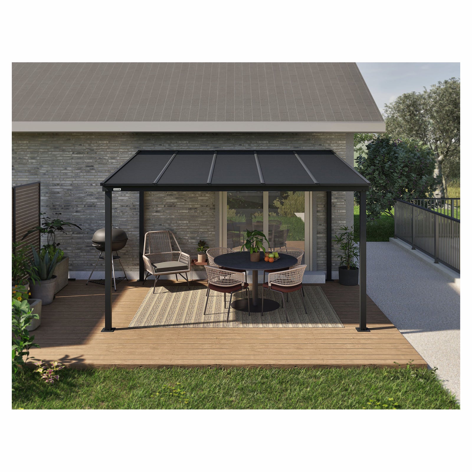 Abri de jardin mural Portland, 10' x 10'