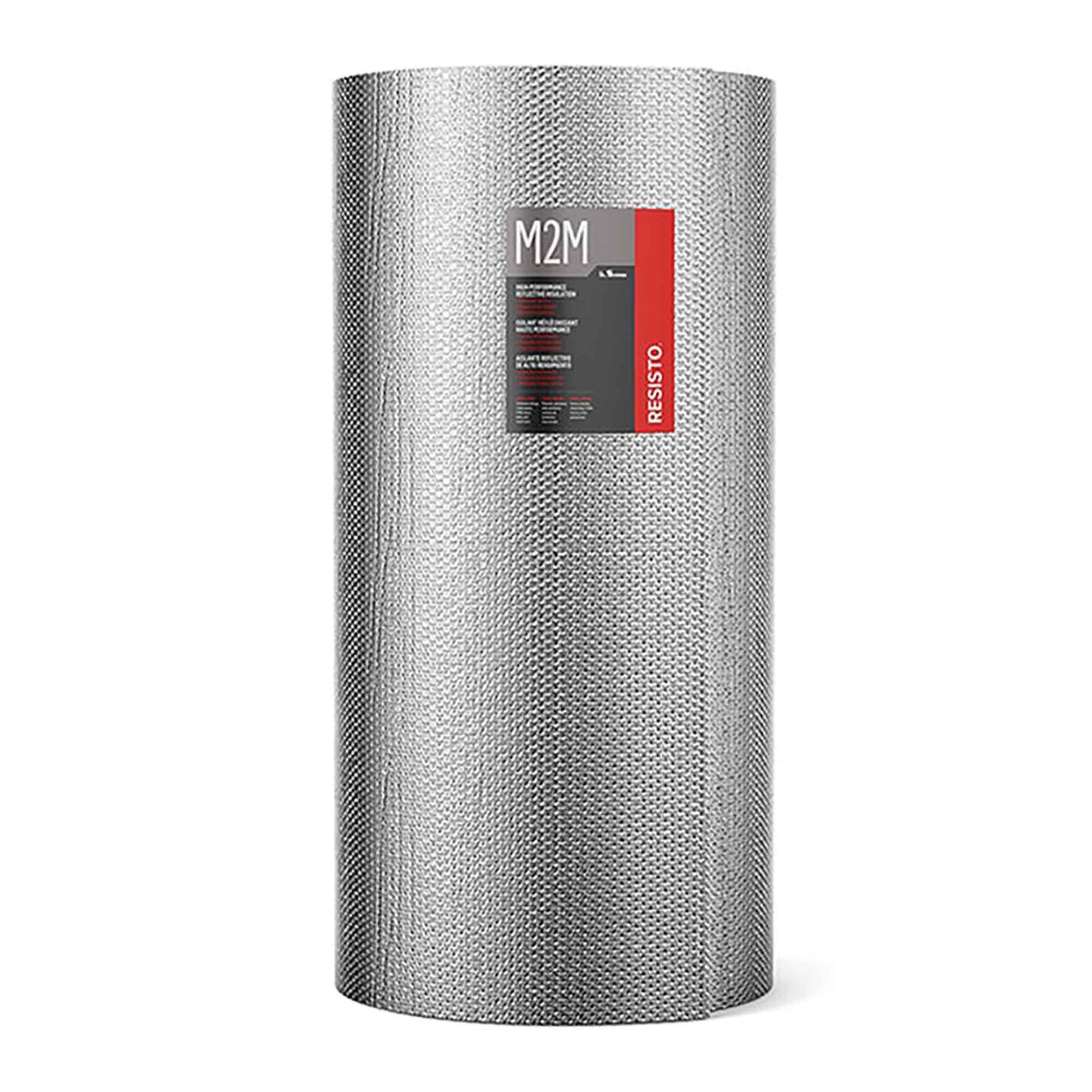 Isolant réfléchissant M2M HR à 2 cotés métallisés, 48'' x 125'