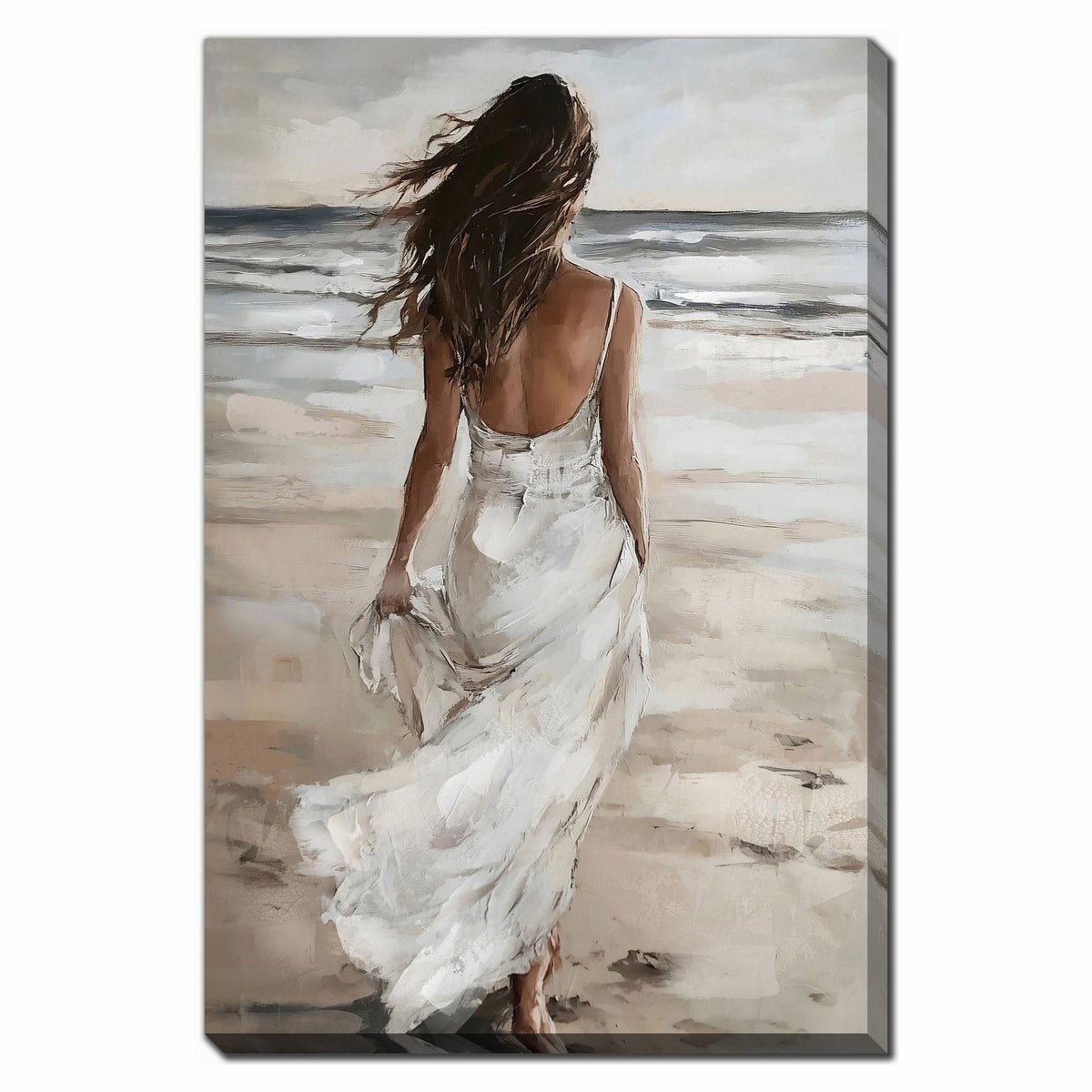 Canevas de sillage de l’amour, 30" x 45"