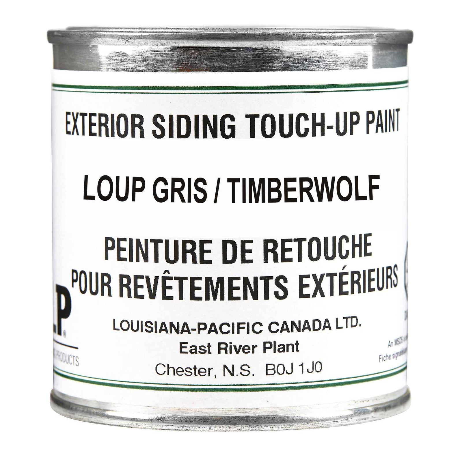 Peinture de retouche pour revêtements extérieurs 284 ml, loup gris
