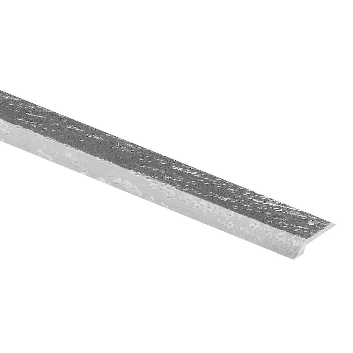 Moulure pour bordure de carrelage argent martelé, 3/4&quot; x 3&#39;