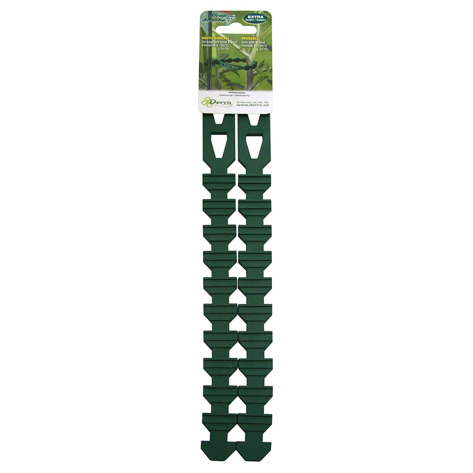 Attache réutilisable pour plantes et jardins, 15'' (2 unités)