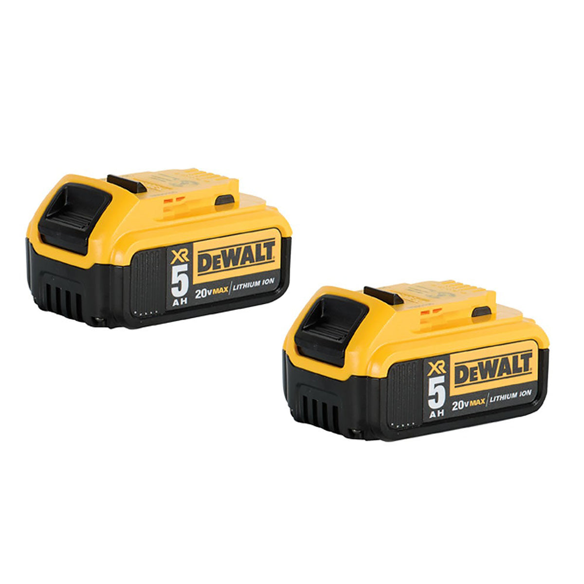 Ensemble de batteries XR 5AH 20 V Max, 2 unités 