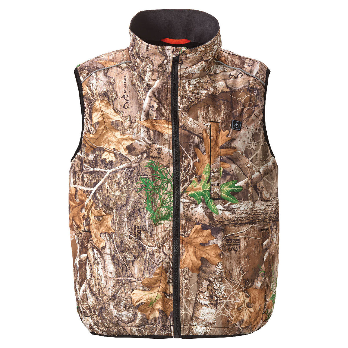 Veste chauffante avec motif de camouflage, moyen