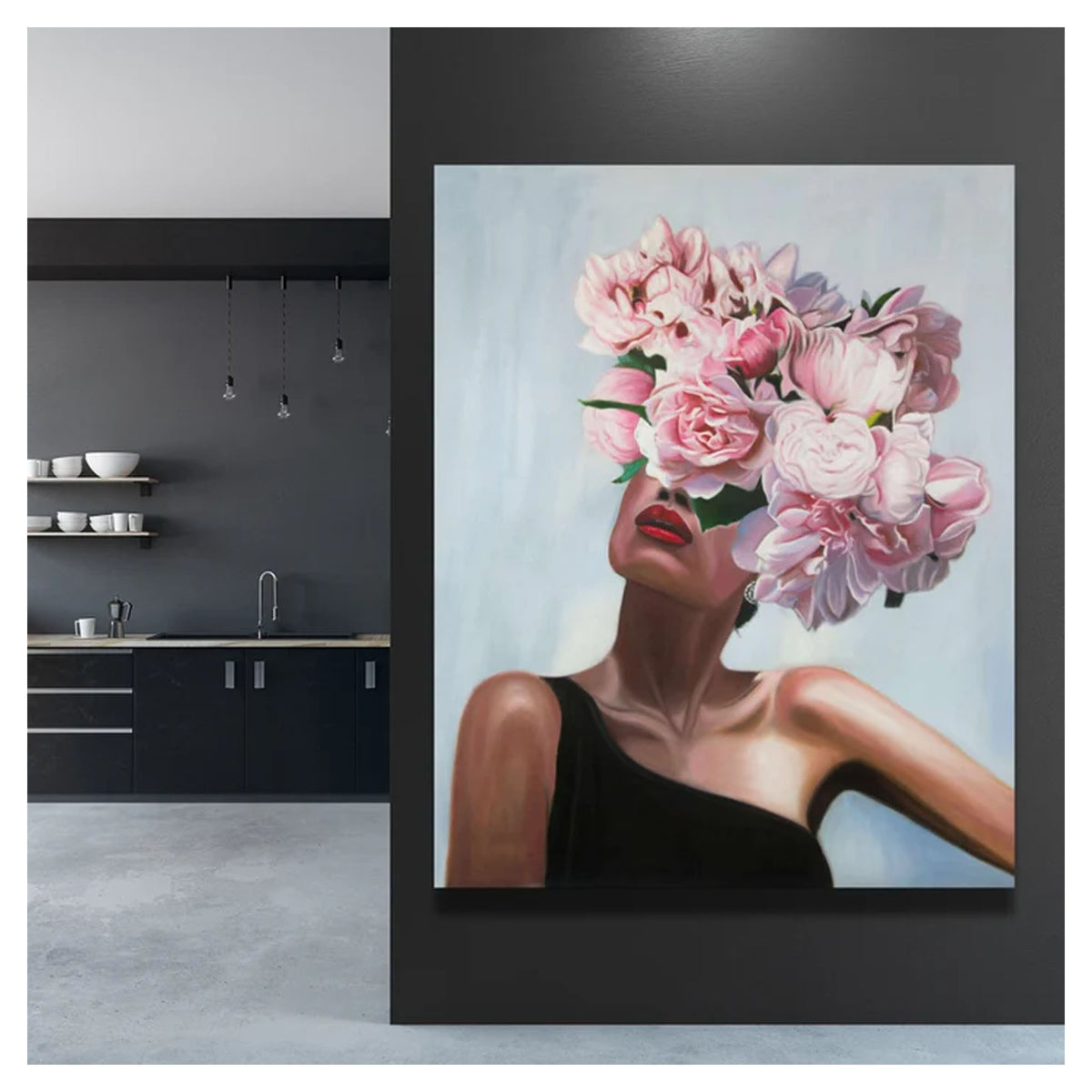 Toile non encadrée, 48" x 60" (assorties)