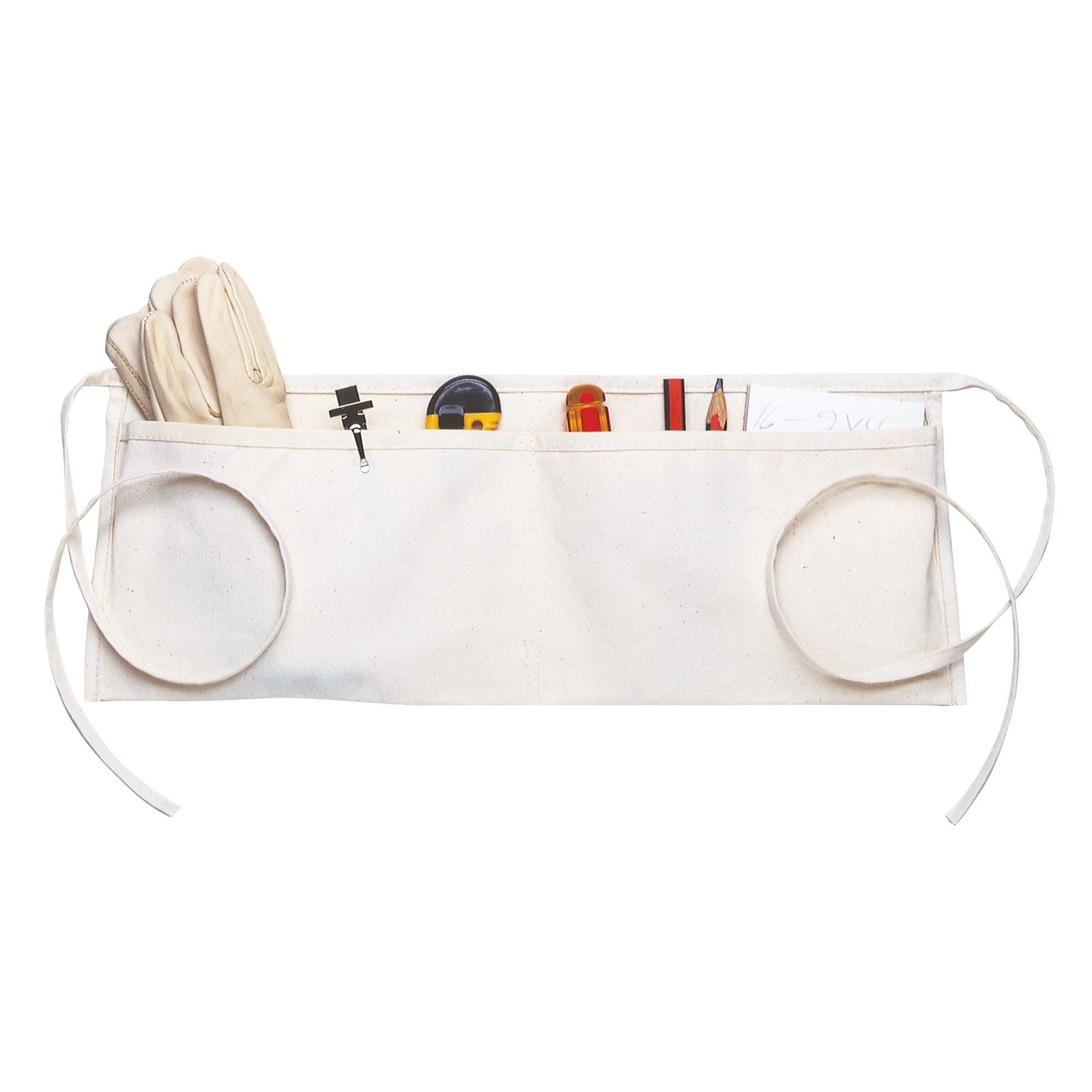 Tablier de travail en toile à 2 poches