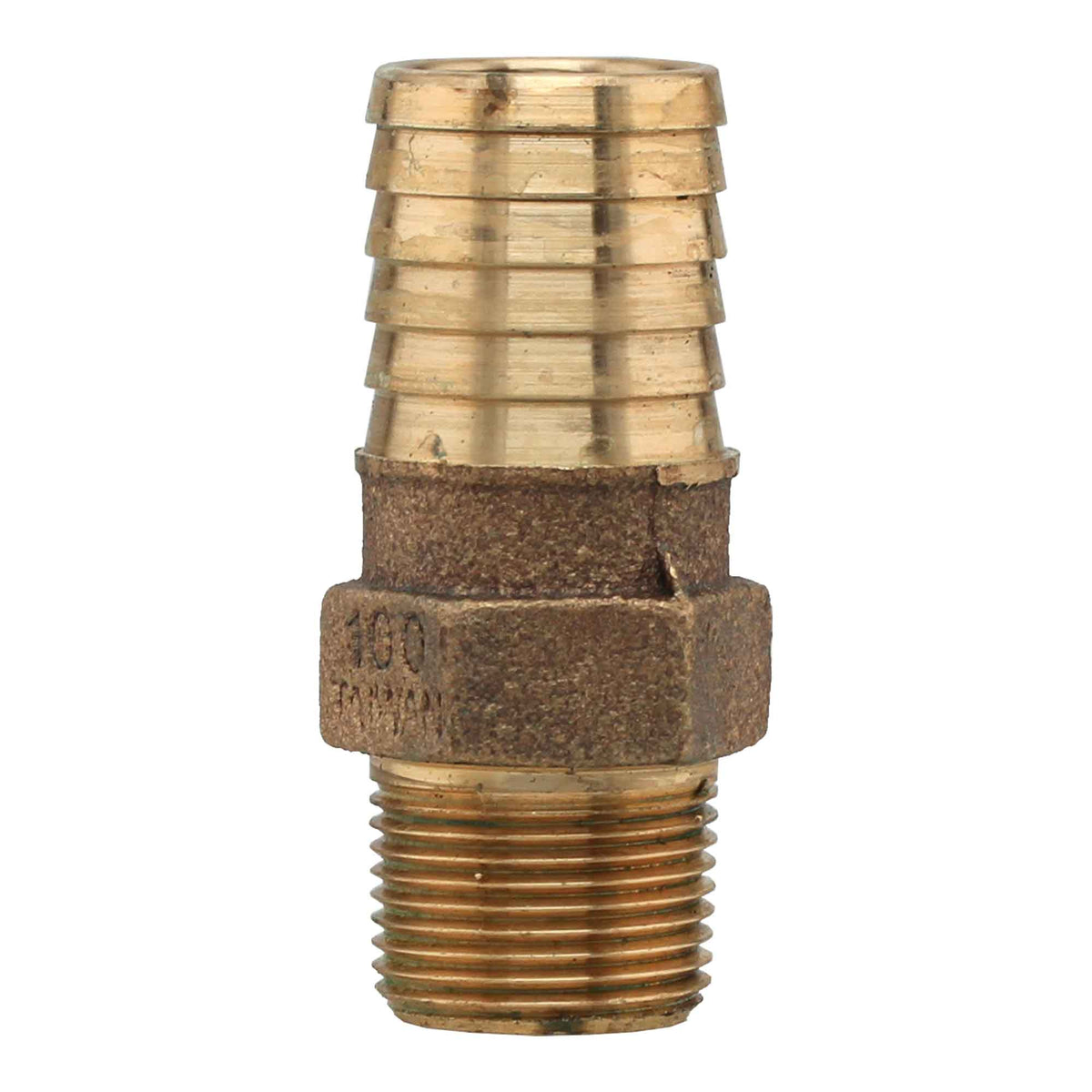 Adaptateur mâle avec insertion en laiton, 3/4" x 1"