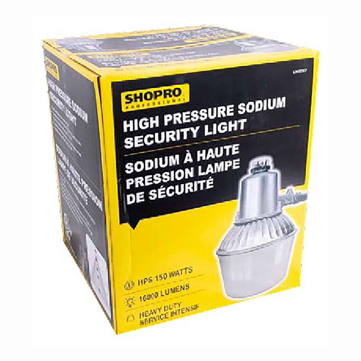 Lampe de sécurité au sodium à haute pression, 150 W