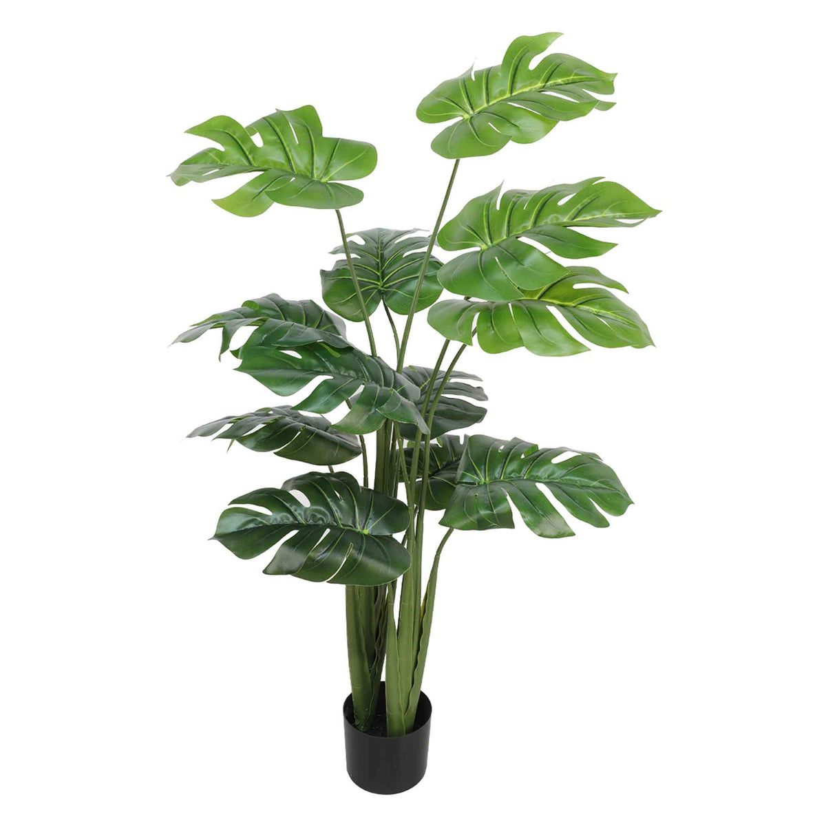 Plante Monstera artificielle en pot, 48&quot;