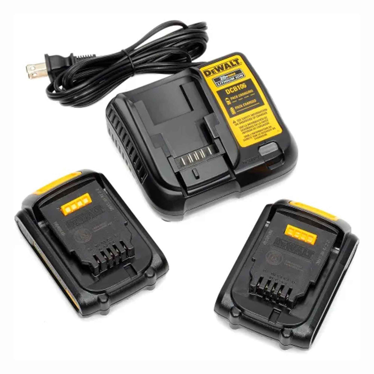 Ensemble perceuse-visseuse et visseuse à percussion 3 vitesses 20 V MAX XR avec batteries XR POWERPACK