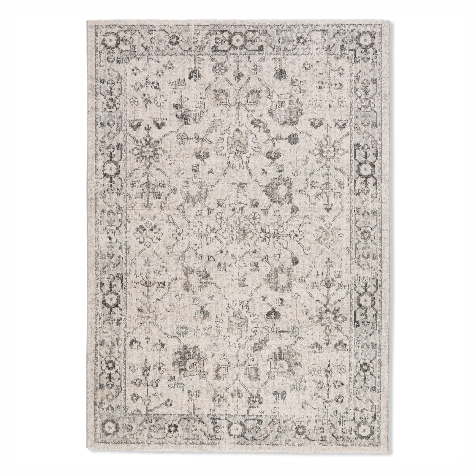 Tapis Cubana en polypropylène tissé à la machine, 5'-3" x 7'-6" (CUB-1500)