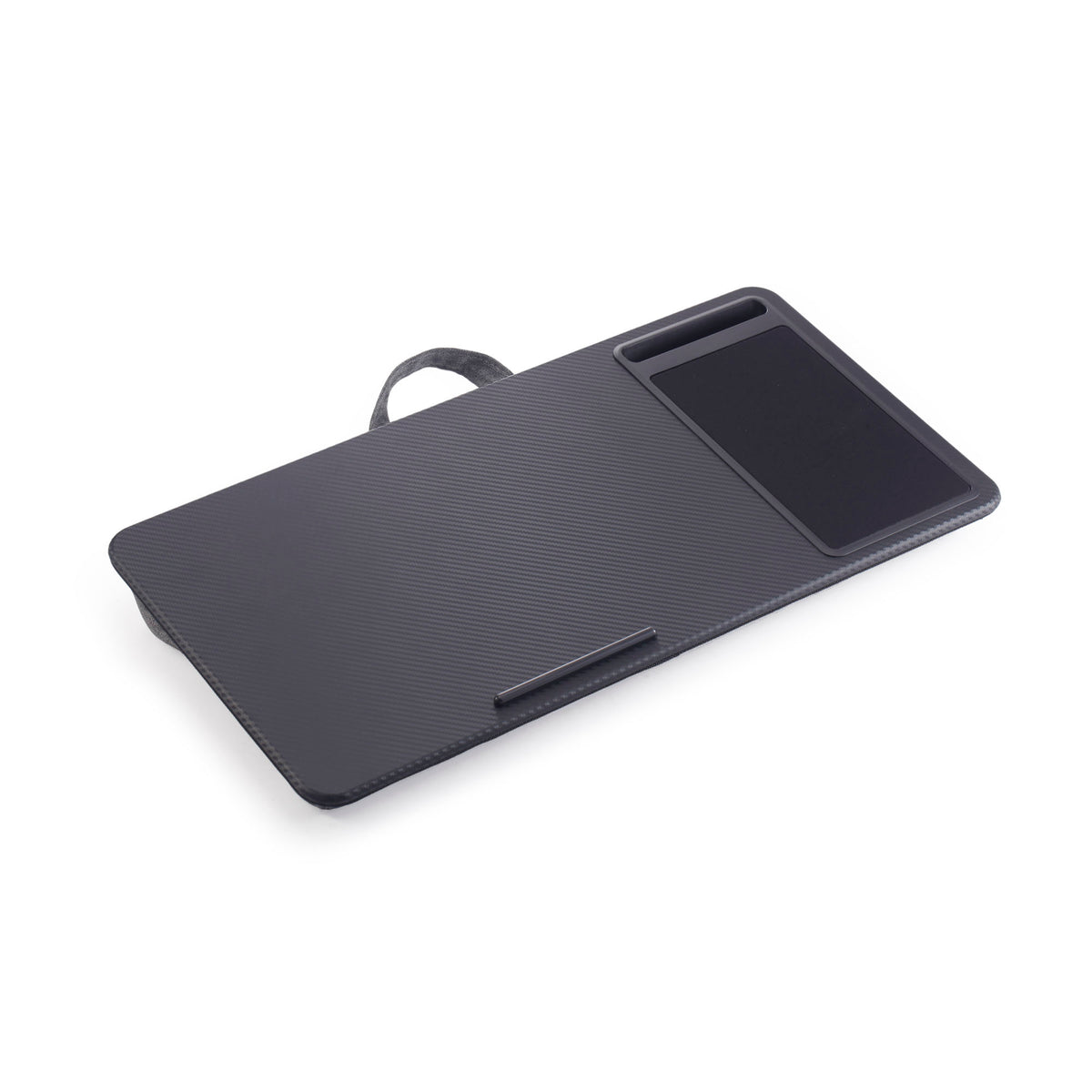 Support à ordinateur portable avec coussin intégré, noir