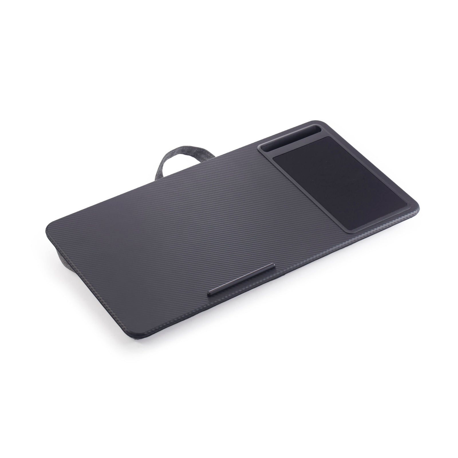 Support à ordinateur portable avec coussin intégré, noir