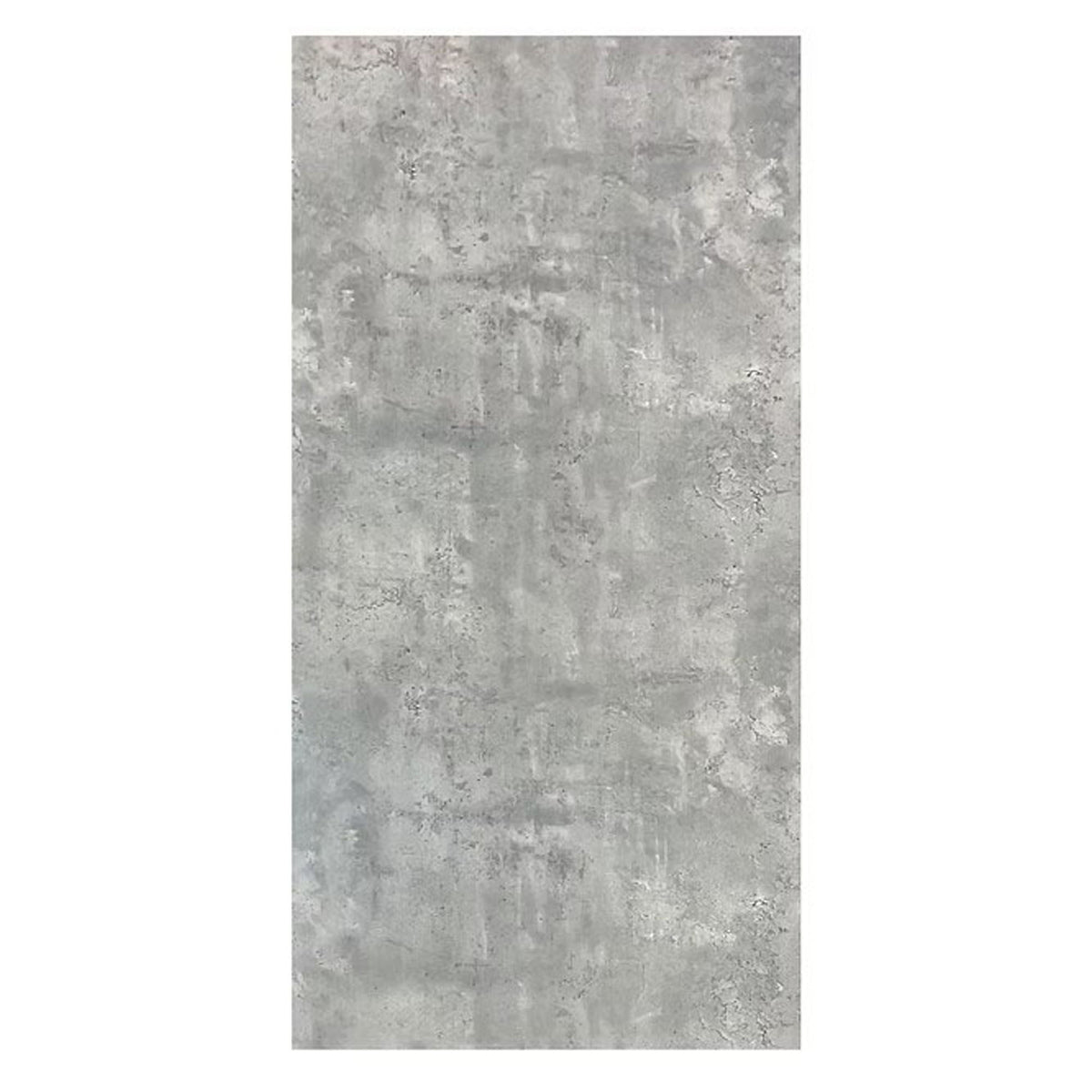 Panneau mural en WPC gris béton, 48'' x 96'' x 5 mm