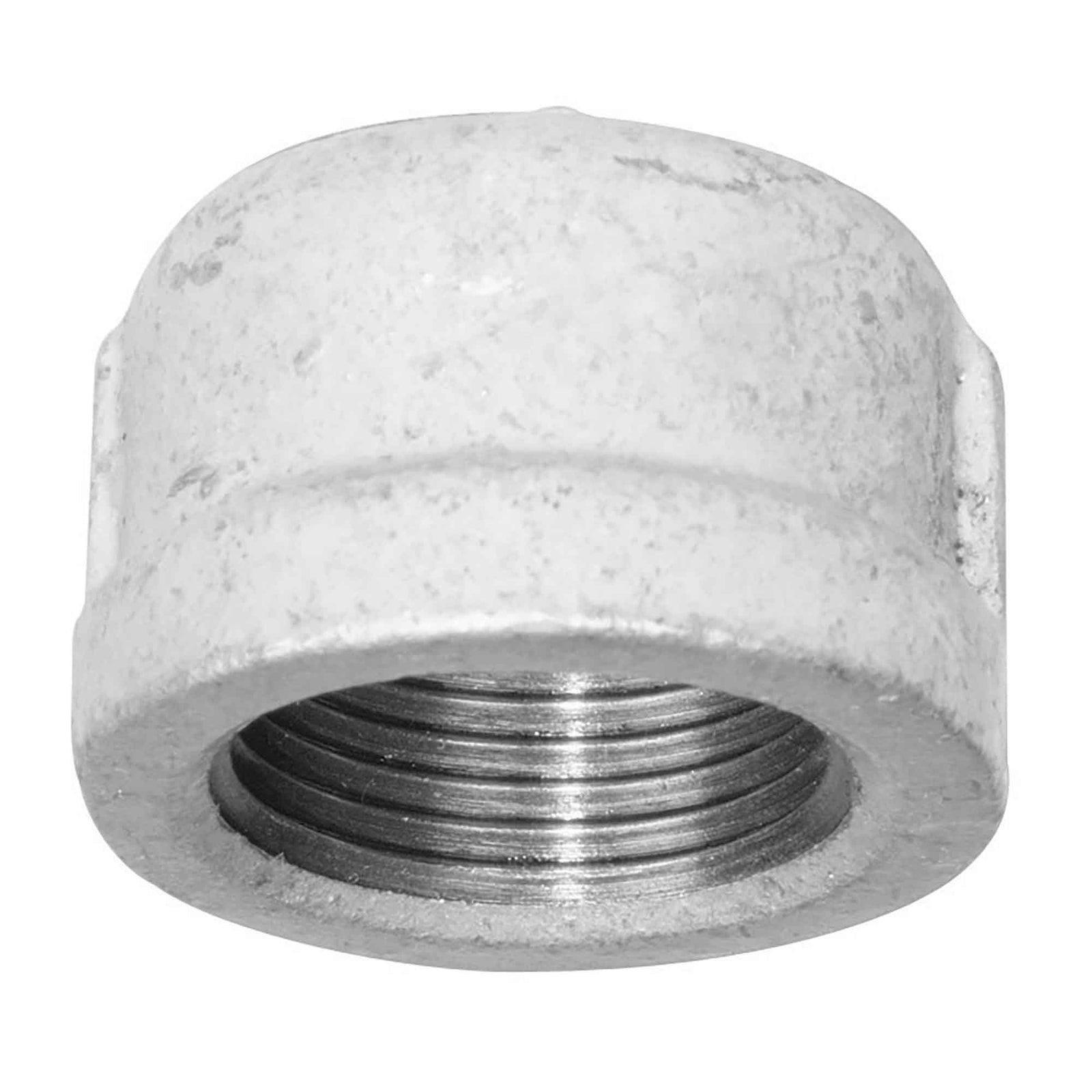 Raccord capuchon en fonte galvanisée, 1"