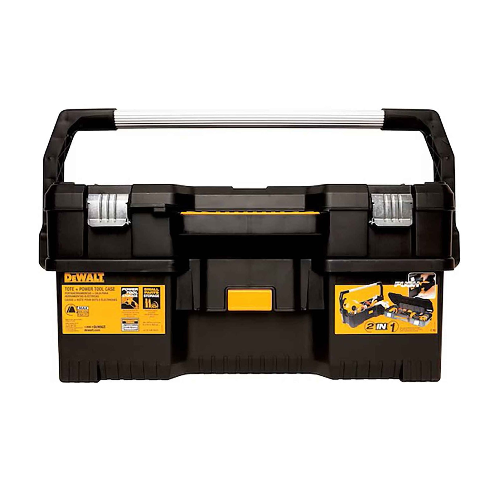Coffre de transport avec compartiment à outils électriques, 24"