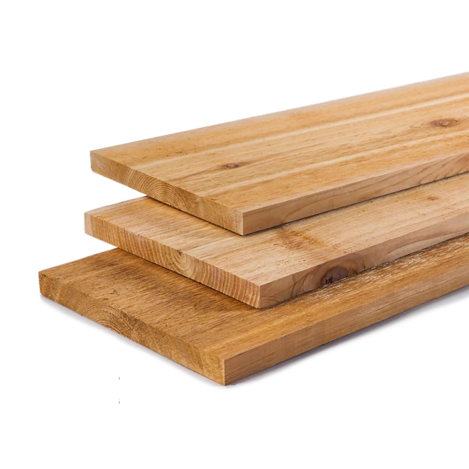 Bois de cèdre rouge de l'Ouest KD B4F, 5/4'' x 5'' x 10'