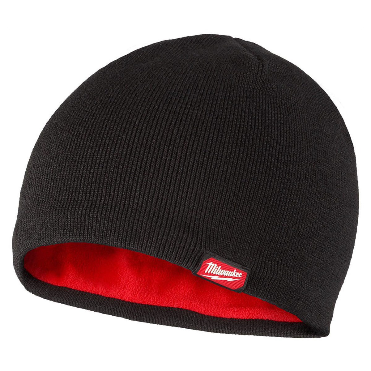 Tuque de travail doublée en polaire, taille unique (noir)
