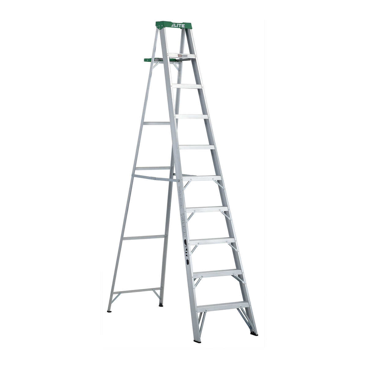 Escabeau LITE en aluminium, 10' (grade 2)