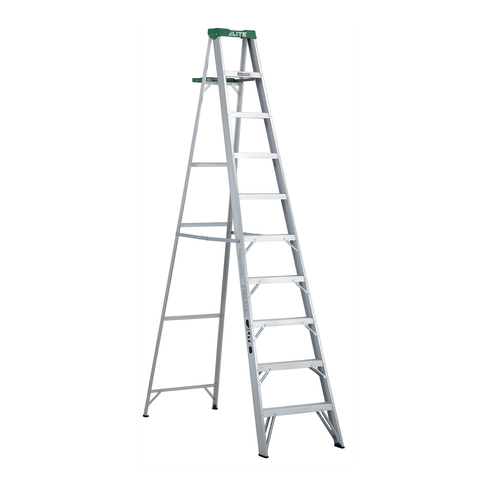 Escabeau LITE en aluminium, 10' (grade 2)