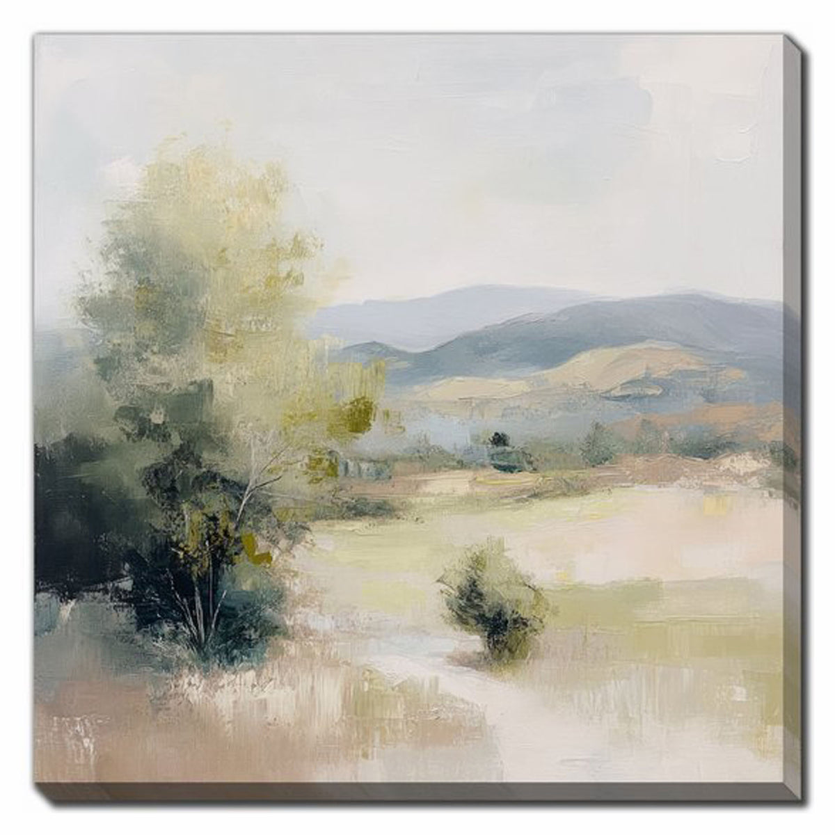 Canevas de sérénité éphémère II, 30" x 30"