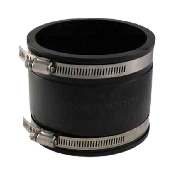 Flexible PVC Coupling with Clamps, 3