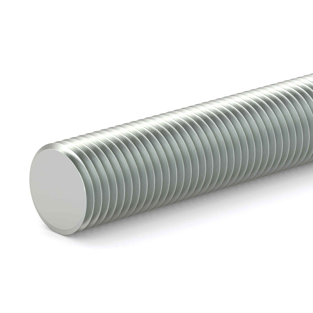 Tige filetée en acier zingué, 6-32 x 12''