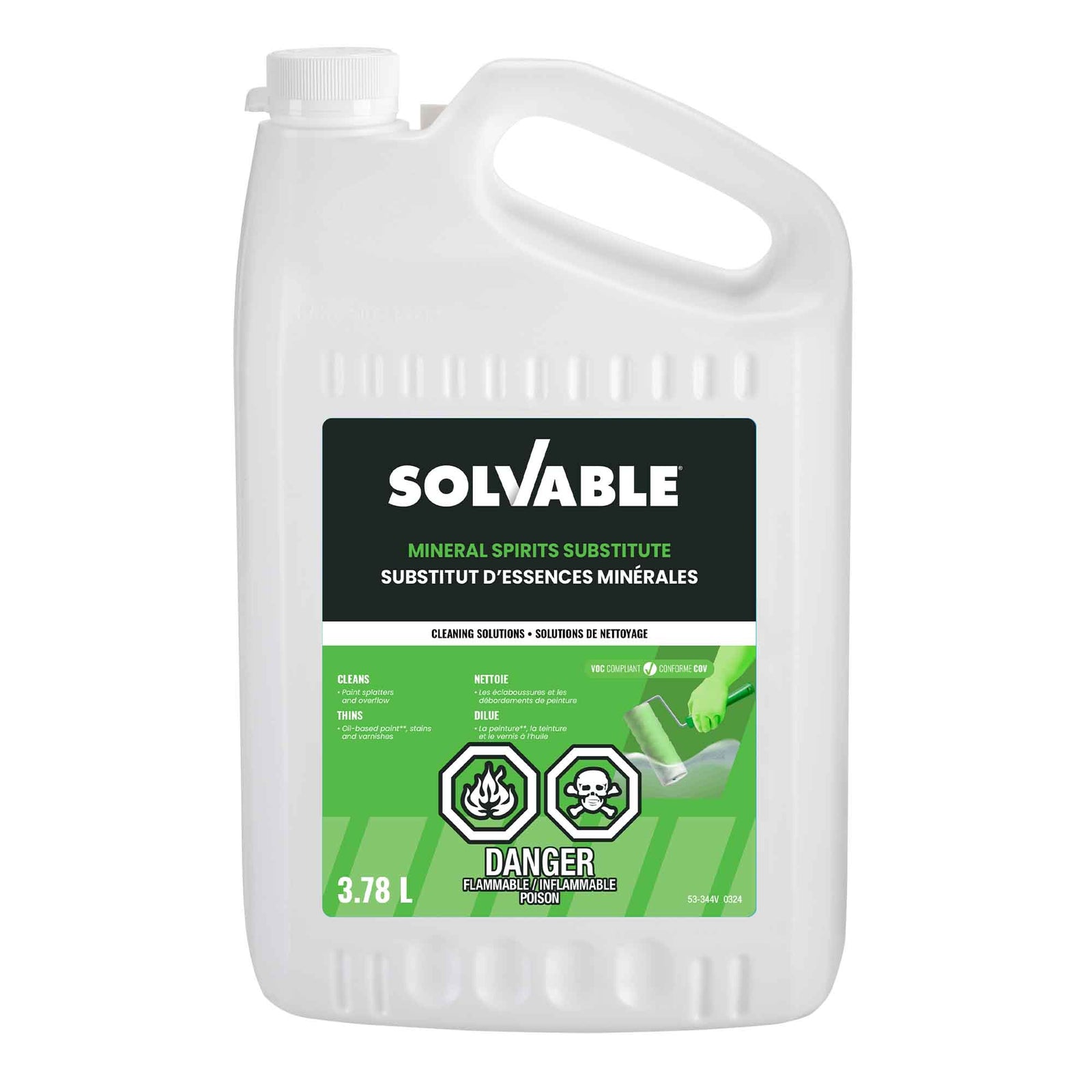 Substitut d’essences minérales, 3,78 L