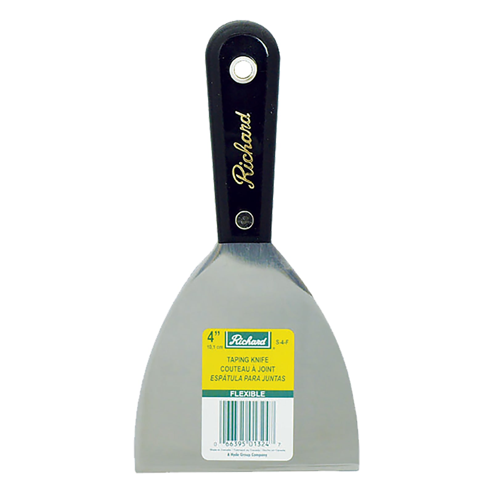 Grattoir à mur, lame carbone flexible de 4'' (10,2 cm)