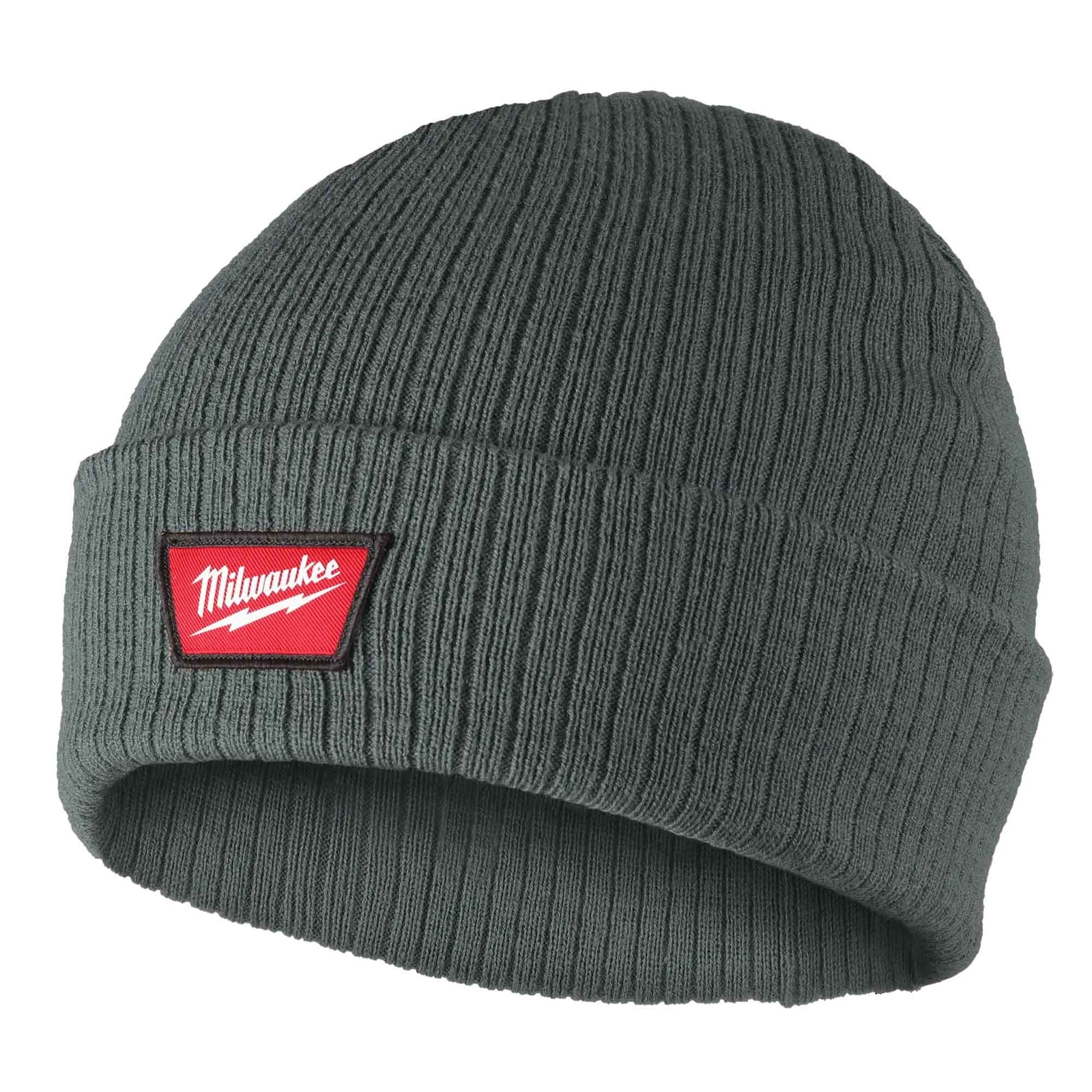 Tuque à revers Workwear en tricot côtelé, vert