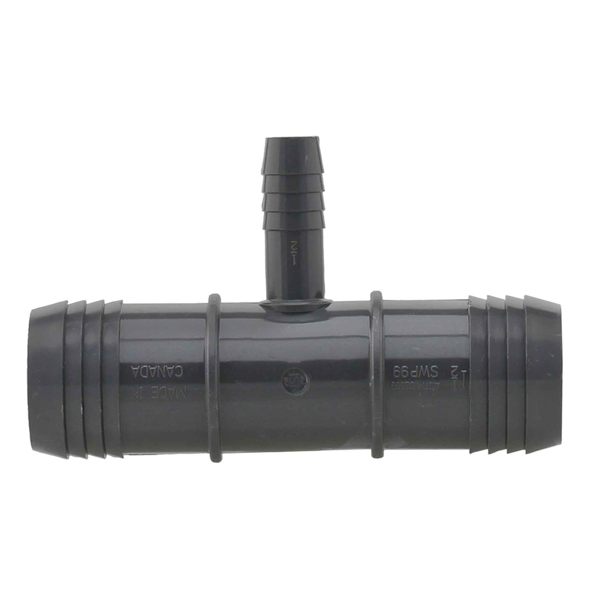 Adaptateur réduit en "T", 1-1/2" x 1-1/2" x 1/2"