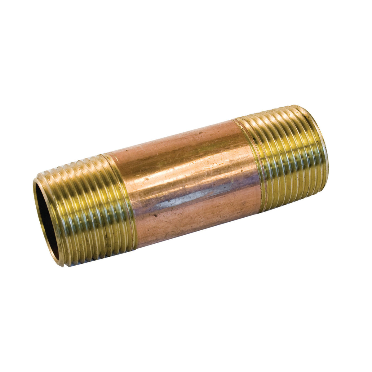 Mamelon à visser laiton, 1/2'' x fermé