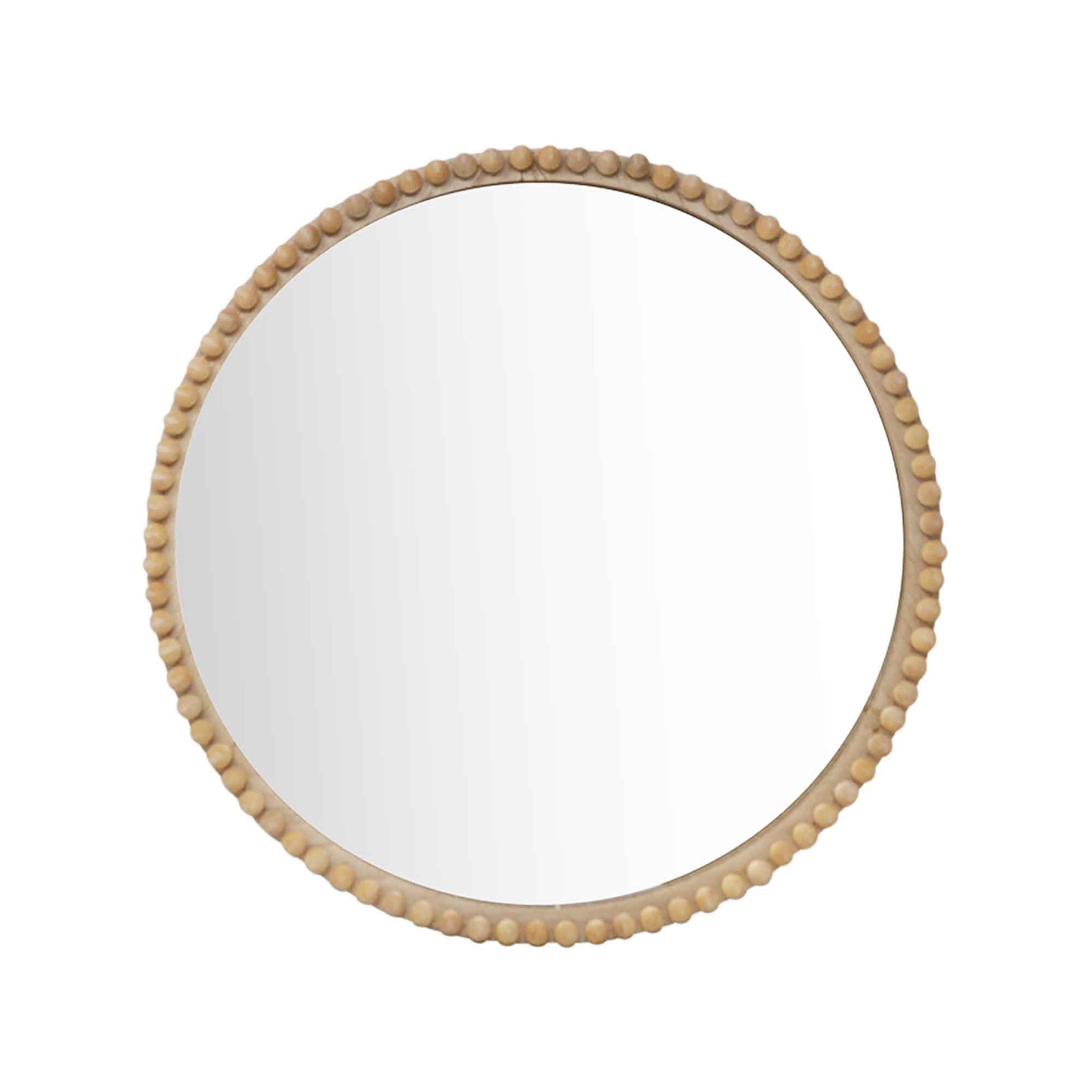 Miroir rond en MDF, 45 cm