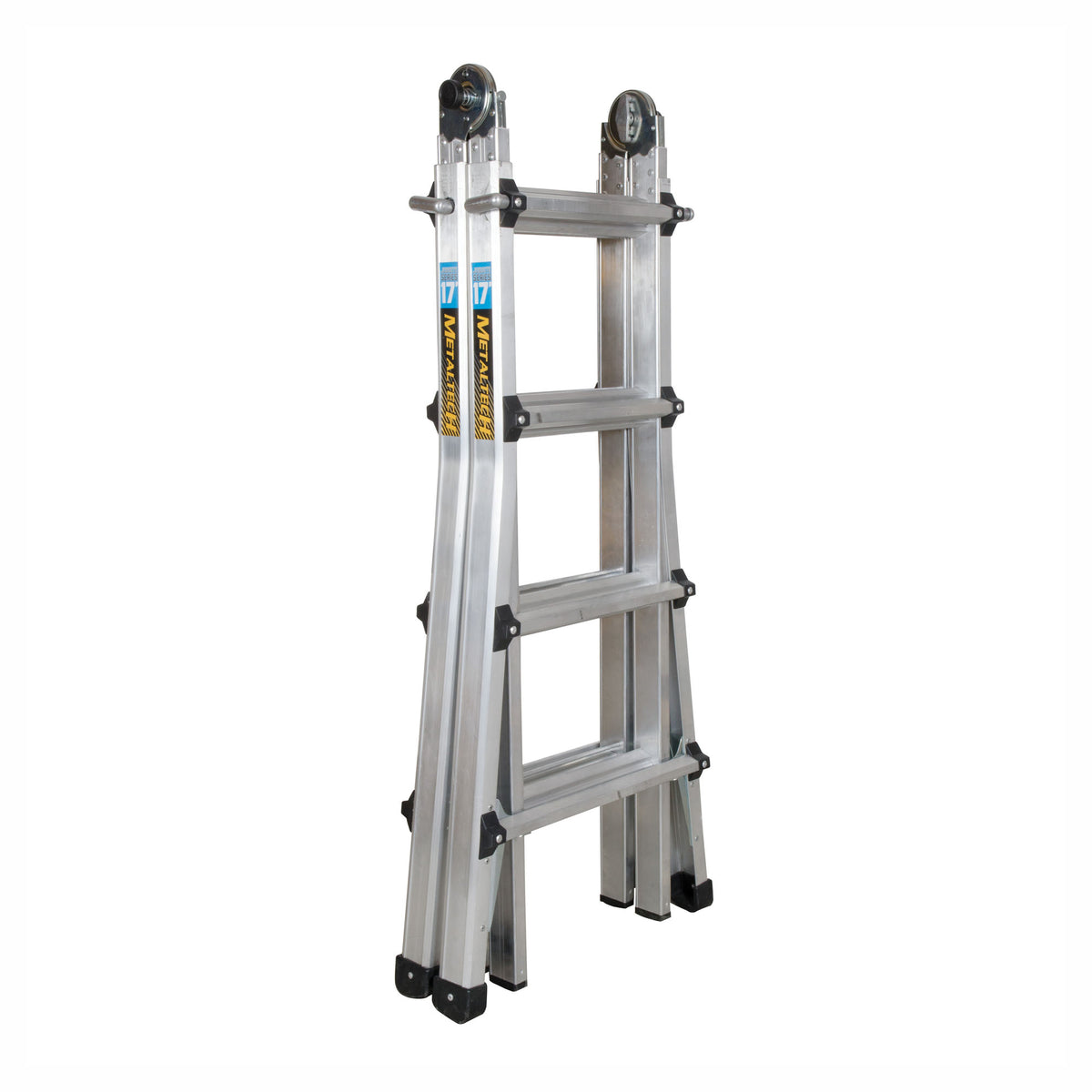 Échelle télescopique en aluminium à multipositions, 17' (grade 1A)