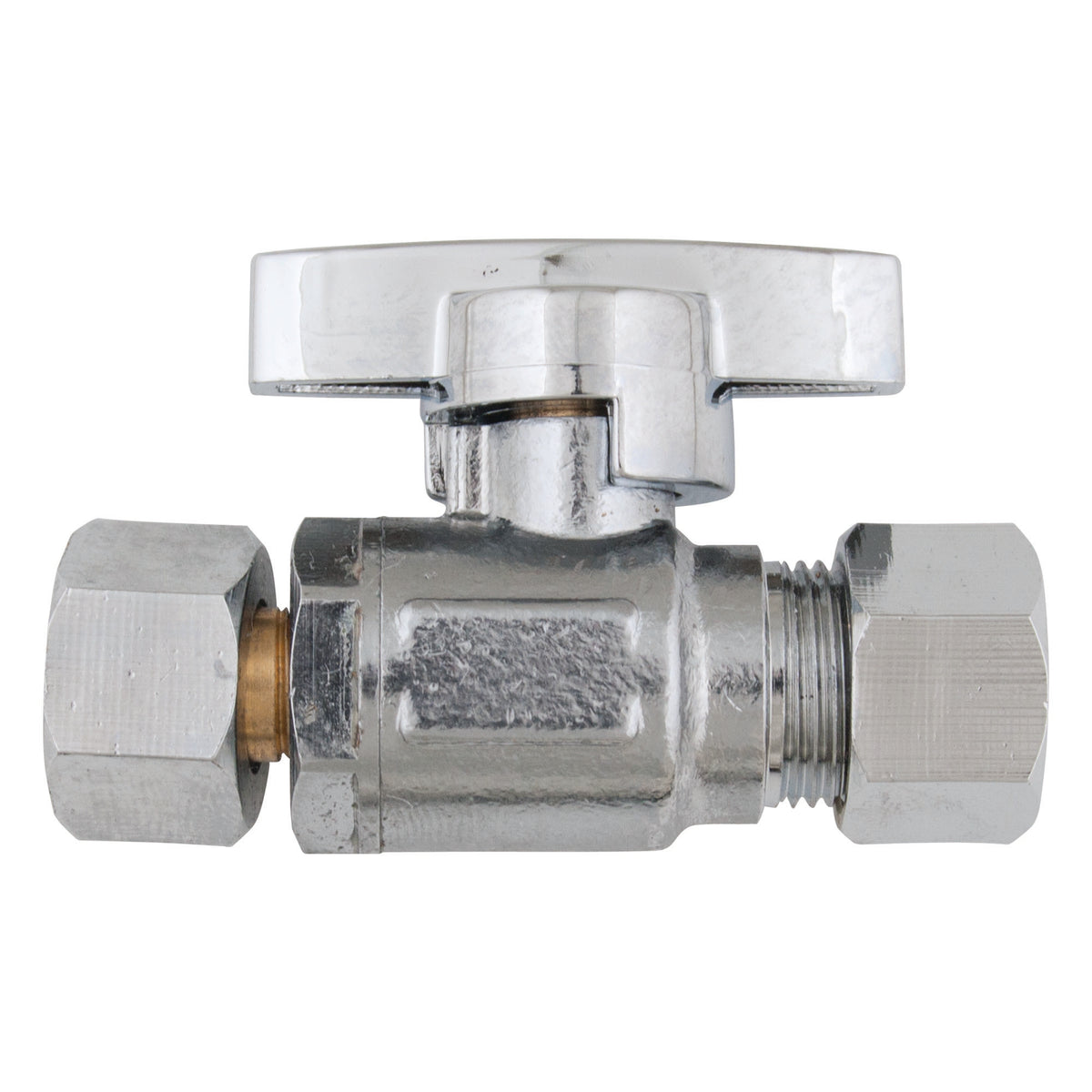 Mini valve à bille 1/4 de tour femelle, 3/8" x 1/4"