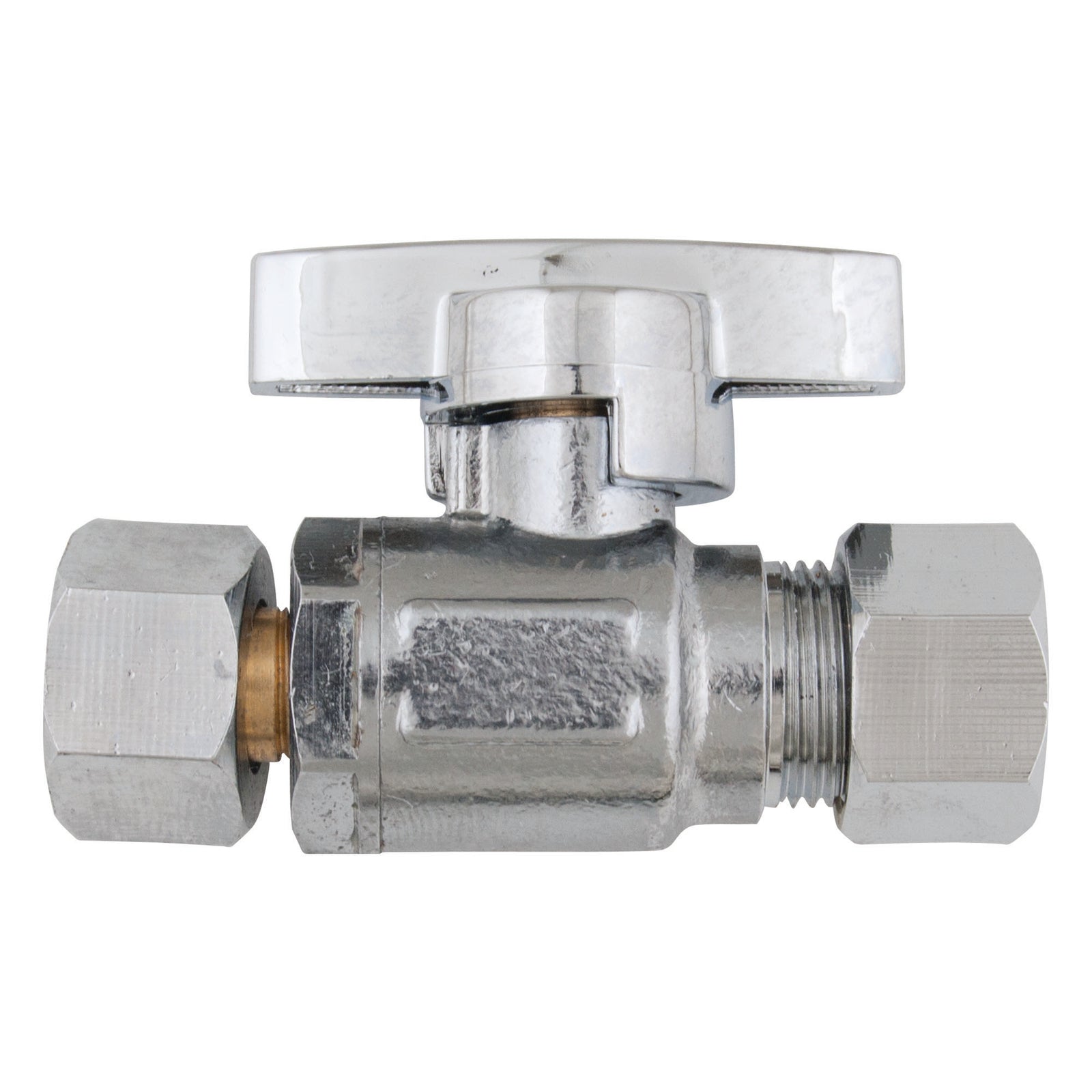 Mini valve à bille 1/4 de tour femelle, 3/8" x 1/4"